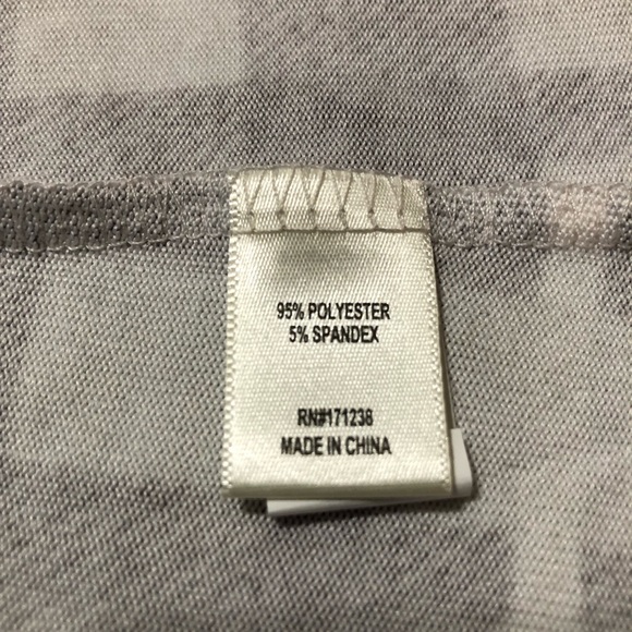 NWT Tru Self Women’s Long Sleeve Open Front Hooded Gray & White Plaid Cardigan M - Picture 9 of 10